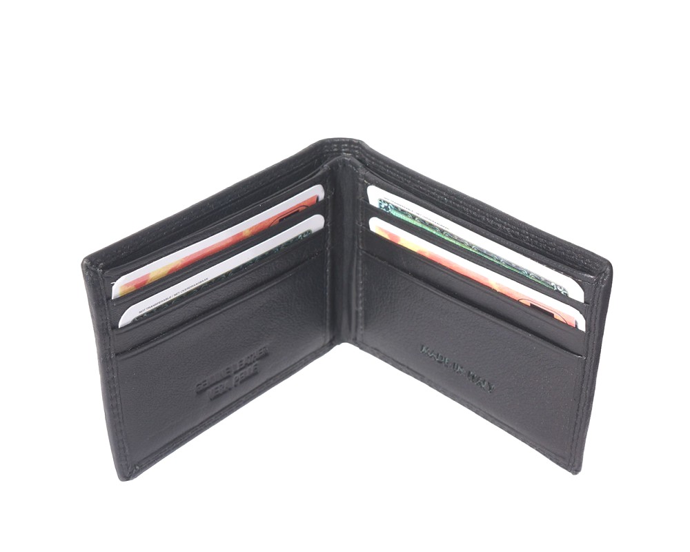 BRIEFTASCHE  "ERNESTO"  | BRAUN - DKL.-BRAUN - SCHWARZ