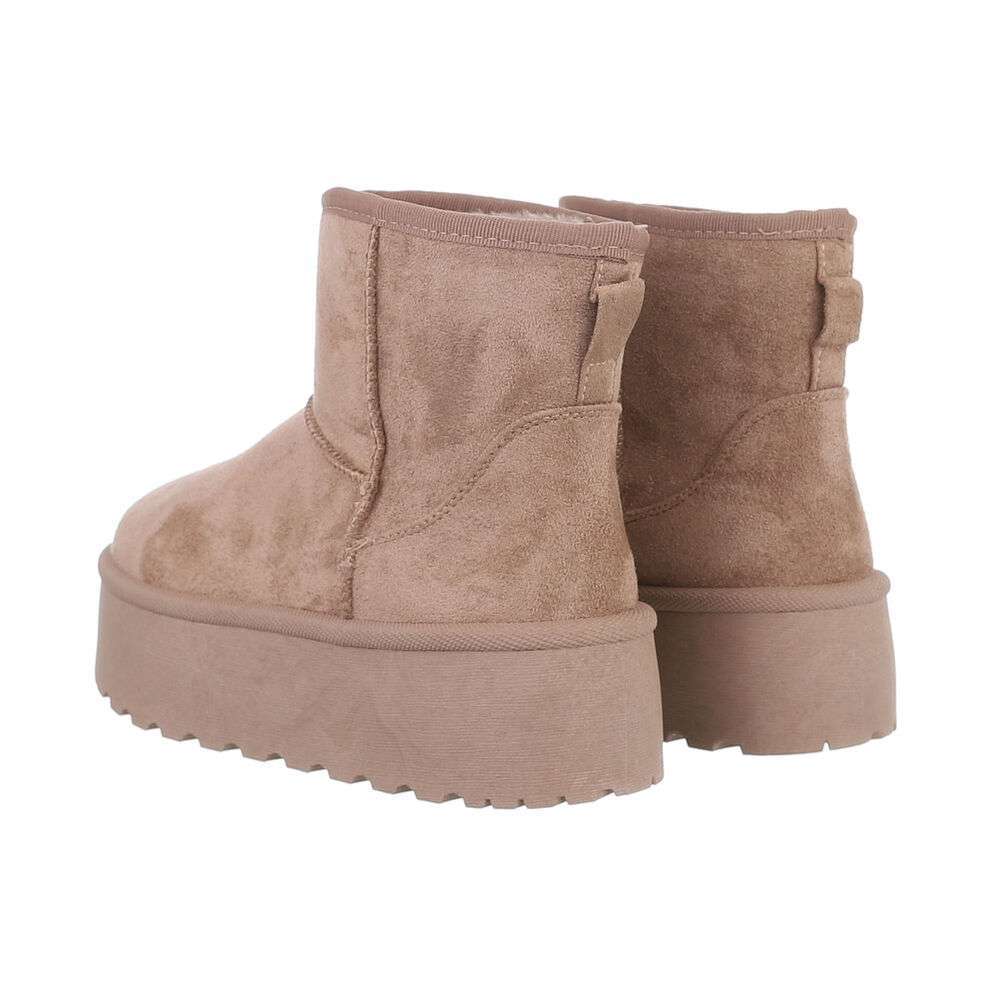 PLATEAU-BOOTS | LOW-CUT STIEFELETTE | KHAKI
