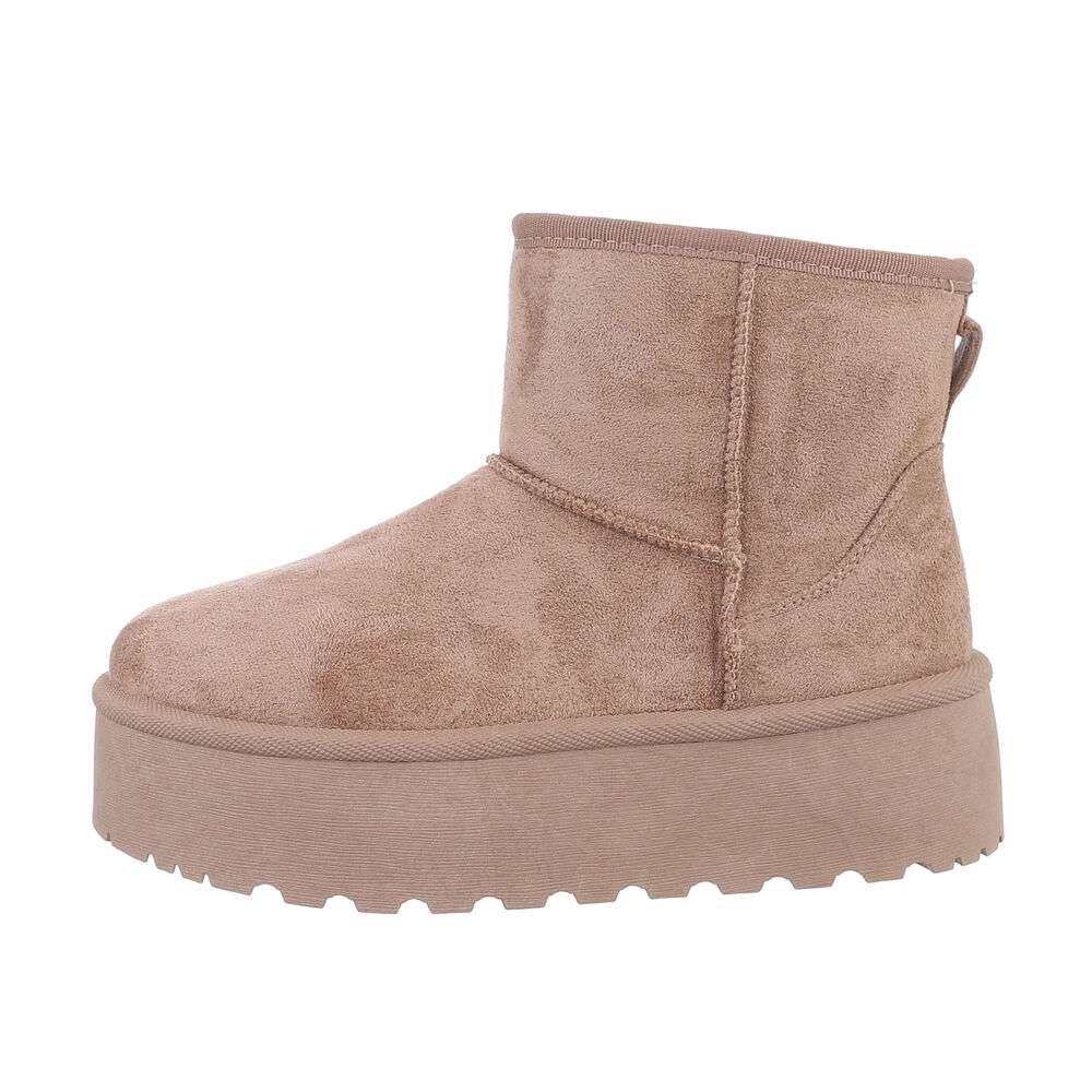 PLATEAU-BOOTS | LOW-CUT STIEFELETTE | KHAKI