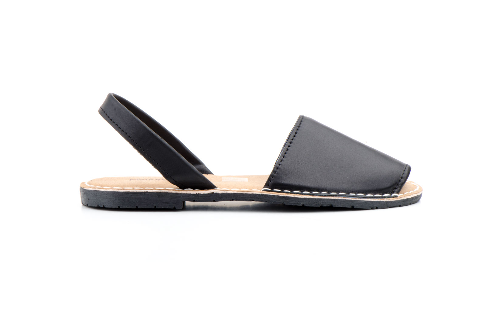 Menorca Sandale - Avarca Menorquina Classic| Negro