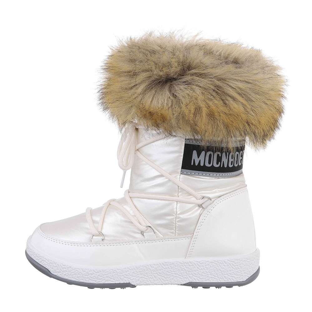 SNOW BOOTS | DAMEN STIEFELETTE - MOONBOOT | WHITE