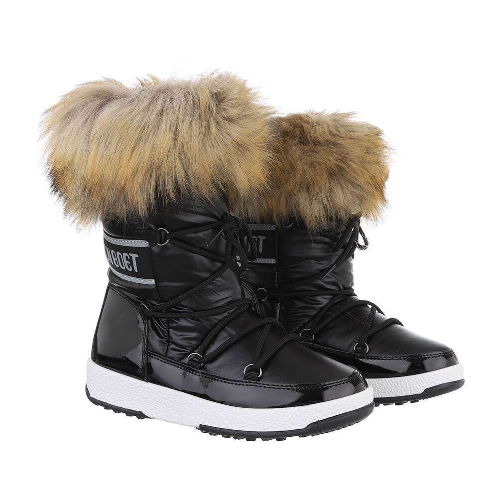 SNOW BOOTS | DAMEN STIEFELETTE - MOONBOOT | BLACK