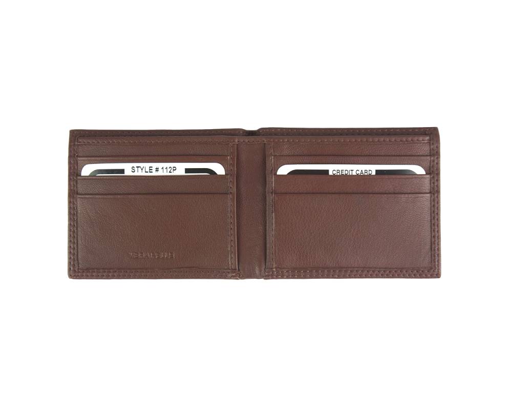 BRIEFTASCHE  "ERNESTO"  | BRAUN - DKL.-BRAUN - SCHWARZ