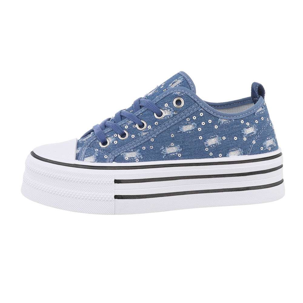 SNEAKER | PLATEAU LOW-BASKET | DENIM