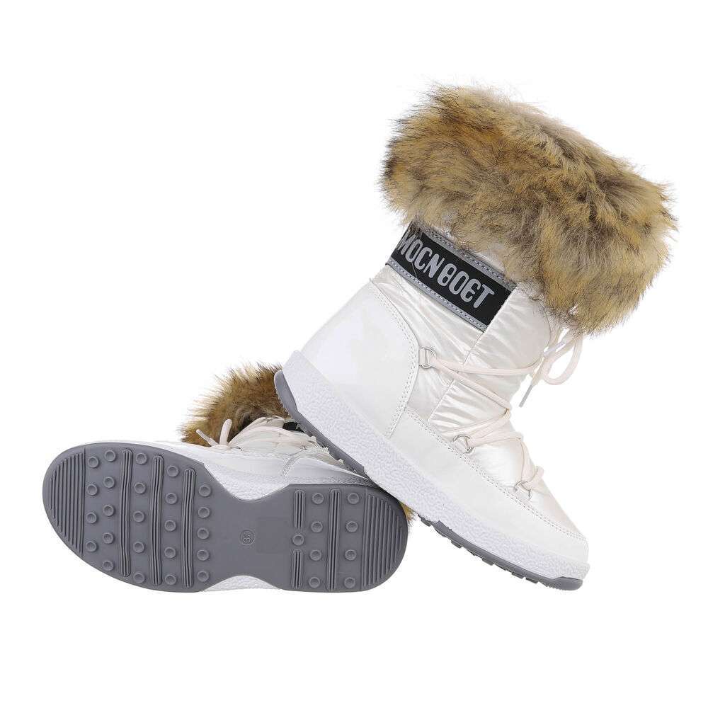 SNOW BOOTS | DAMEN STIEFELETTE - MOONBOOT | WHITE