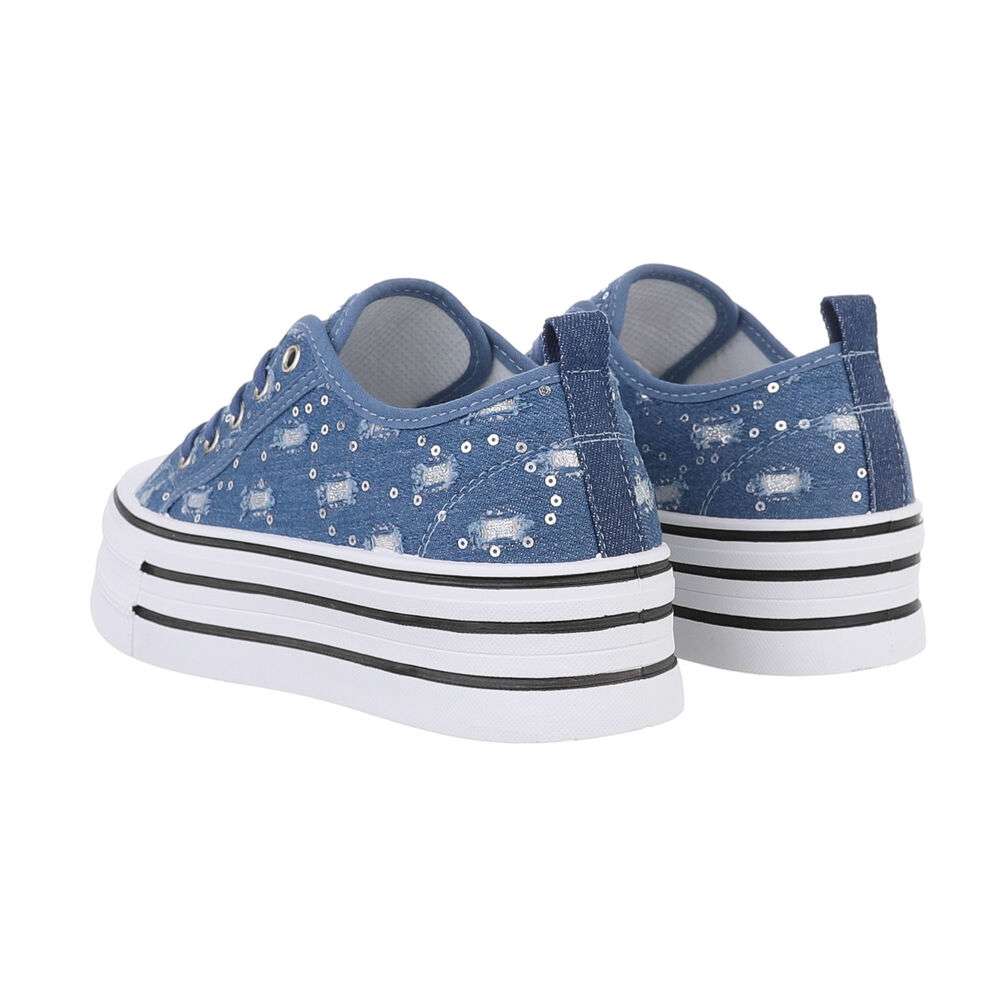 SNEAKER | PLATEAU LOW-BASKET | DENIM