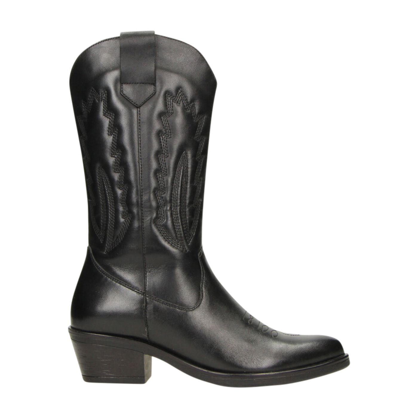 WESTERNSTIEFEL | "RODEO-STYLE"  | BLACK