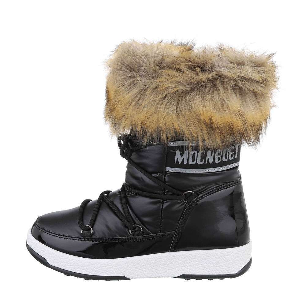 SNOW BOOTS | DAMEN STIEFELETTE - MOONBOOT | BLACK