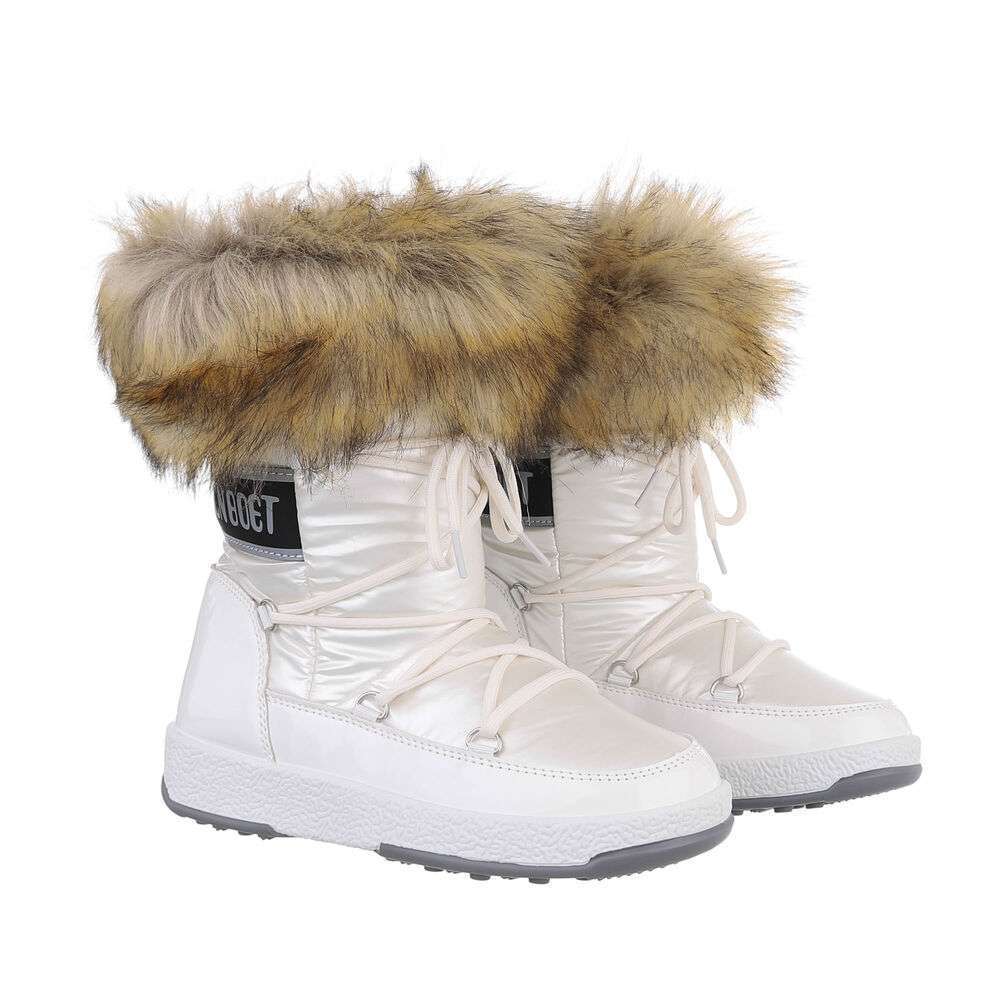 SNOW BOOTS | DAMEN STIEFELETTE - MOONBOOT | WHITE