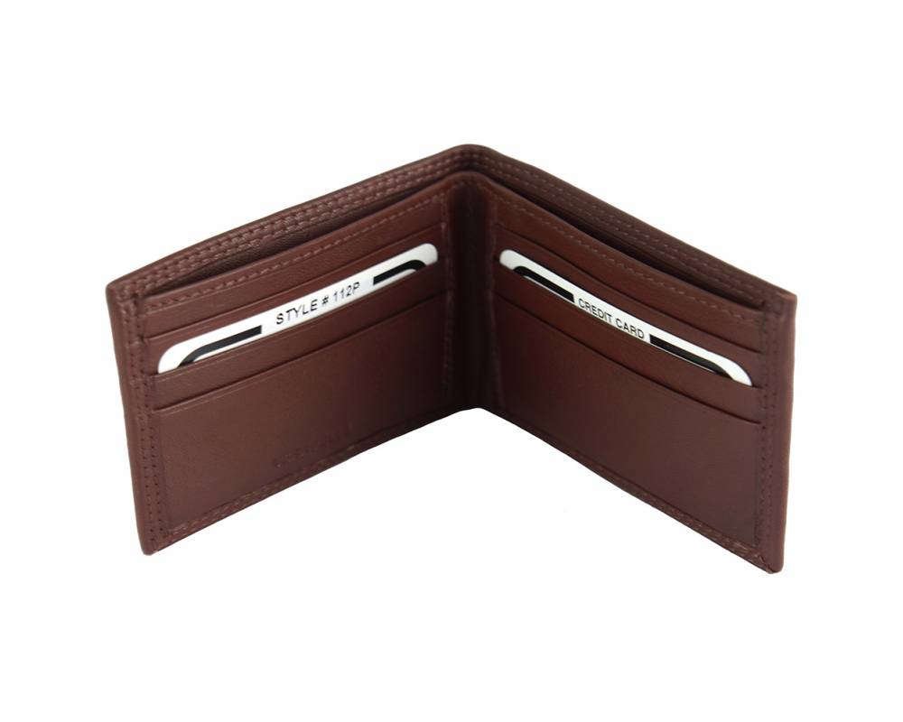 BRIEFTASCHE  "ERNESTO"  | BRAUN - DKL.-BRAUN - SCHWARZ