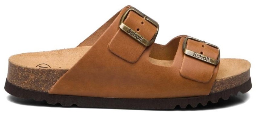 SCHOLL BIO-PANTOLETTE | JOSEPHINE | COGNAC - LEATHER