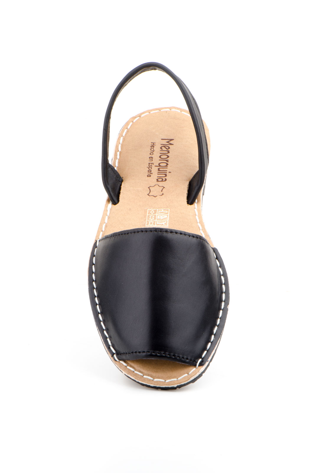 Menorca Sandale - Avarca Menorquina Classic| Negro