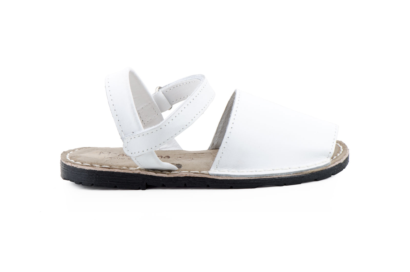 Menorca-Sandale | Avarca Menorquina - Kids Classic | Blanco