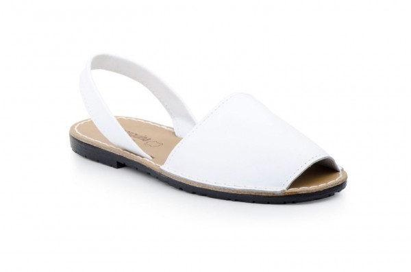 Menorca Sandale - Avarca Menorquina Classic| Weiss