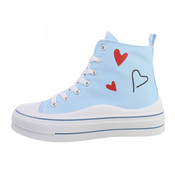 SNEAKER HIGH | PC179-BLUE