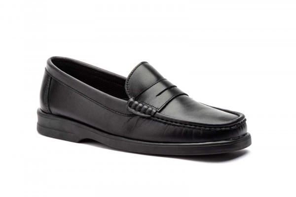 SLIPPER | HERREN PENNY LOAFER "KIOWA" - NEGRO | SCHWARZ